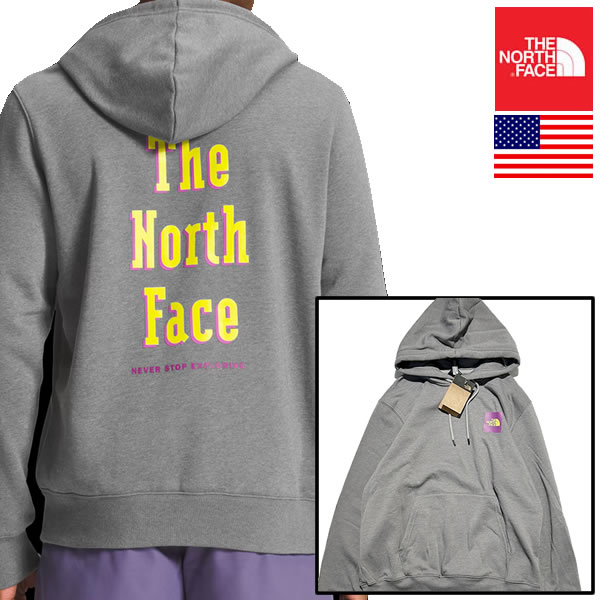 ザ・ノース・フェイス パーカー メンズ 【正規品】【USAモデル】The North Face USAモデル Brand Proud Pullover Hoodie ノースフェイス USAモデル メンズ ロゴ プルオーバーパーカー【9624961958-grey】sqa