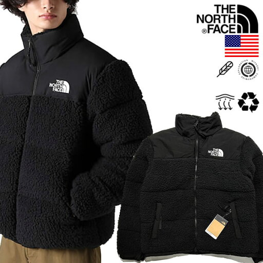 ザ・ノース・フェイス USAモデル ハイパイル ヌプシ ジャケット THE NORTH FACE HIGH PILE NUPTSE JACKET【9624624774-blk】swqman ザ・ノース・フェイス USAモデル ハイパイル ヌプシ ジャケット THE NORTH FACE HIGH PILE NUPTSE JACKET【9624624774-blk】swqman