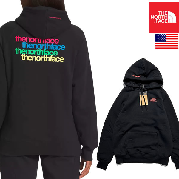 ザ・ノース・フェイス 【正規品】【USAモデル】The North Face Women's Graphic Injection Hoodie ノースフェイス USAモデル レディース プルオーバーパーカー 【9601246468-blk】sqa