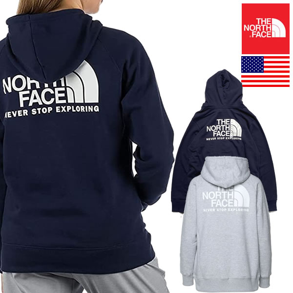 The North Face Women's Throwback Hoodie ノースフェイス USAモデル レディース プルオーバーパーカー swqa