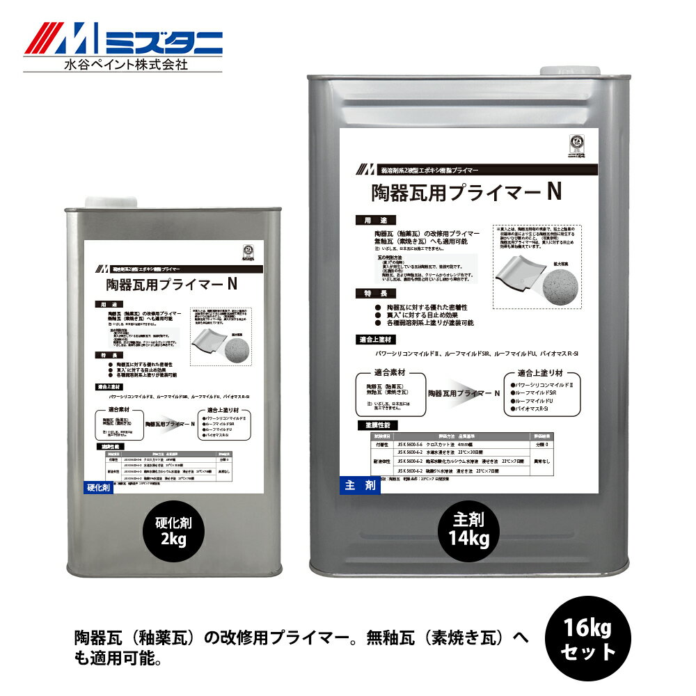 Ceramic Tile Primer 18kg Set [Direct from Manufacturer / No COD] Mizutani Paint Undercoat Paint