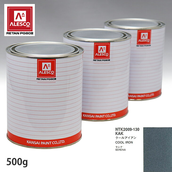 関西ペイント PG80 調色 ニッサン KAK クールアイアン 500g（原液）