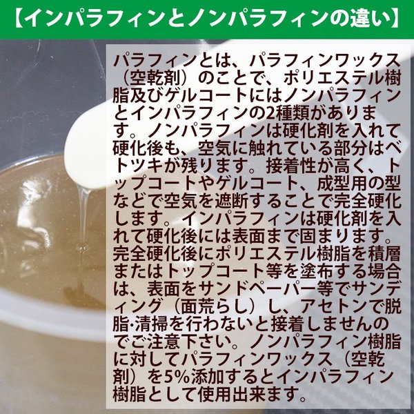 低収縮タイプ　FRP 樹脂 ノンパラ 20kg セット/マット20M/硬化剤 補修 一般積層 3