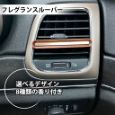 ルーバーフレグランス ウッド シルバー6種+限定2種の香料付き(プロスタッフ エアコン エアコン吹き出し口 アロマ ディフューザー 車用芳香剤 車 車内 芳香剤...