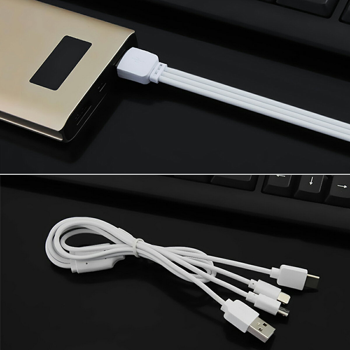 1mロングタイプ 3in1ケーブル Light...の紹介画像3