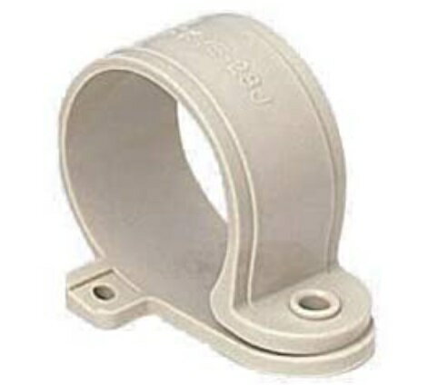 【50個入り販売】未来工業　VE片サドル　KVE-28J（ベージュ）※画像は代表です