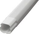 【お得な10個入・箱売り】因幡電工 スリムダクト LD90用 フリーコーナー90-800 LDF-90-800-W ホワイト