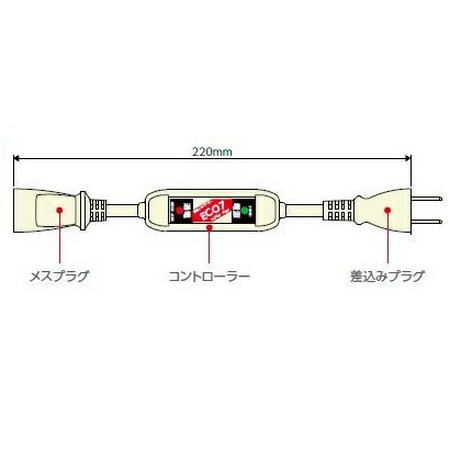 ◆【在庫あり】山清電気凍結防止ヒーターエコセブンコントローラーECO7-C