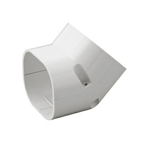 【お得な箱売り10個入り販売】因幡電工LDダクトコーナー立面45°曲りLDCF-70-W