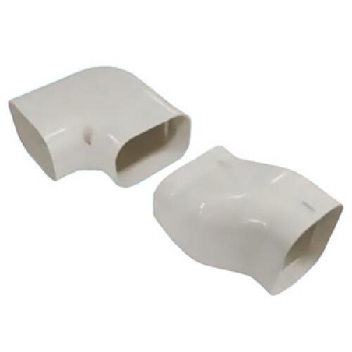 【お得な5個入り販売】因幡電工　スリムダクト　SD100用　SD ヒネリ90゜エルボ(右)　SNA-100-I　アイボ..