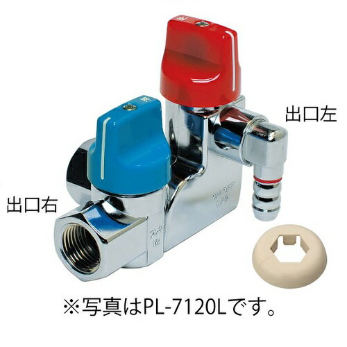 伊藤鉄工ON・OFFヒューズ&可とう管ガス栓(LPガス用)PL-712OL