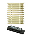 ベッセル両頭ゴールドビット 10本組 2X65BW-12