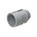 ◆【お得な10個入り販売】未来工業PF管コネクタ 16(Gタイプ) MFSK-16GH グレー
