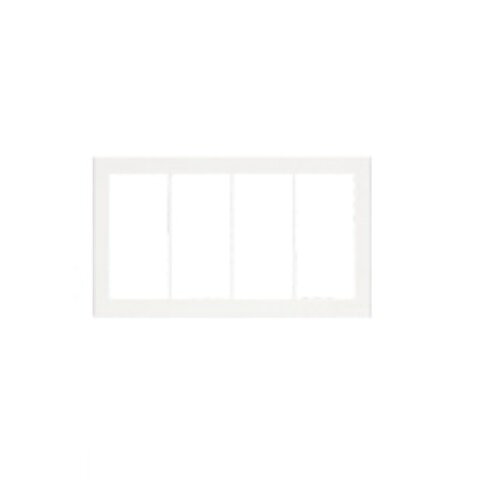 Rakuten - ◆パナソニックコスモシリーズワイド21スイッチプレート(4連用)(ホワイト)WT8104W