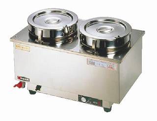 エイシン 電気卓上ウォーマー ES-4W ヨコ型 スープウォーマー フードウォーマー