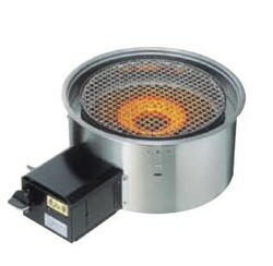 炭火の華 埋込タイプ 焼物コンロ KR-HA 390×526×H180 都市ガス仕様