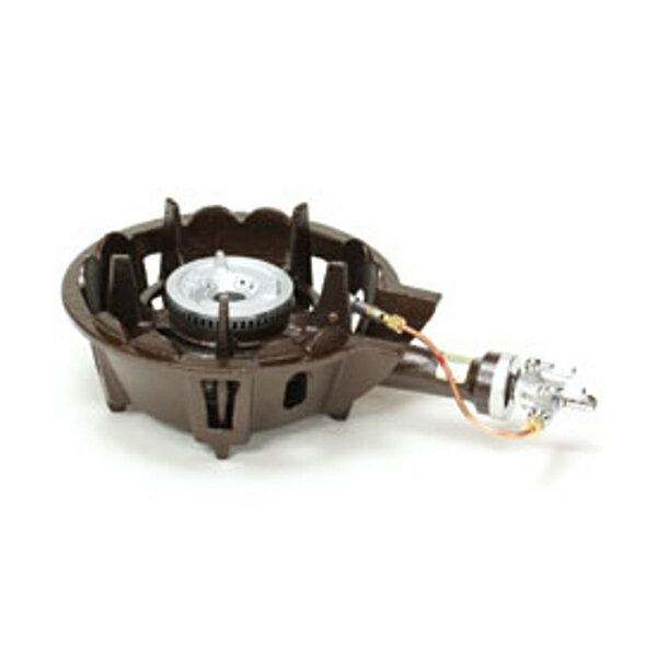 タチバナ 鋳物ガスコンロ TS-501P バーナー・下枠セット 一重小 種火付 並コンロセット キャップ(火皿)タイプ