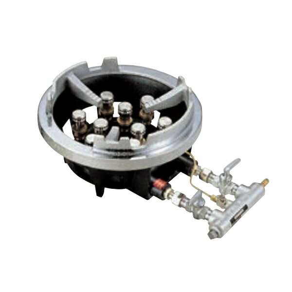 EBM サントク ジャンボ ガスコンロ TG-9J 立型ゴトク パイロット（種火付） LP（プロパン）仕様