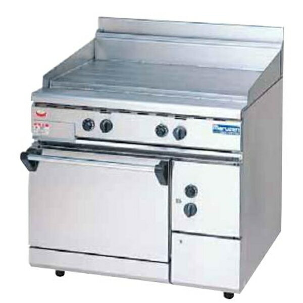 マルゼン NEWパワークック フライトップレンジ RFT-097D W900×D750×H800(mm)バック高さ 200(mm)