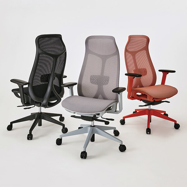 井上金庫 オフィス チェア OC-102 W460 D515 H837〜941 SH425〜529 クロス生地仕様