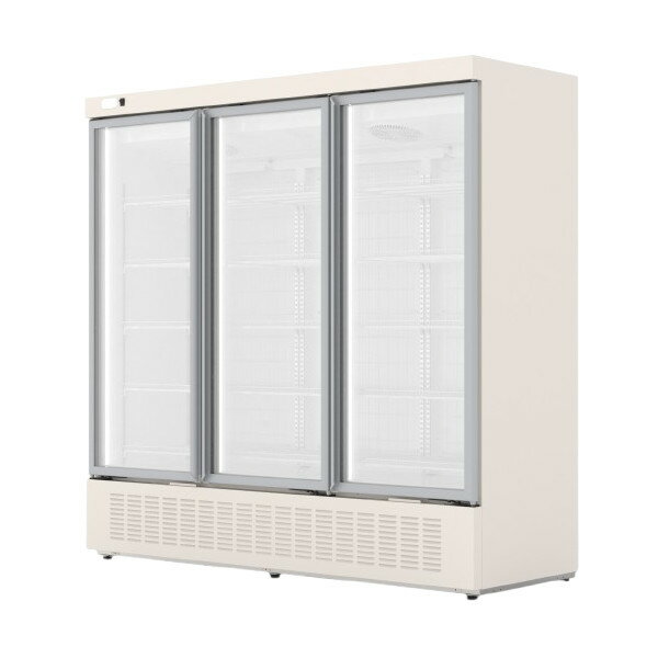 JCM タテ型冷凍ショーケース3枚扉 LED照明 JCMCS-1064H 1064L -25℃～-20℃【西濃運輸支店止め引取】