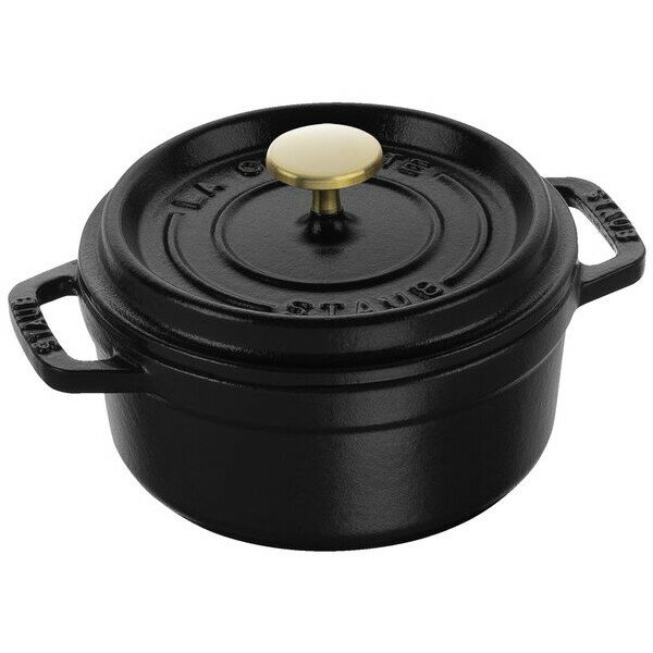 staub ���ȥ��� �ԥ� �����å� �� 14cm IH�б� �֥�å�
