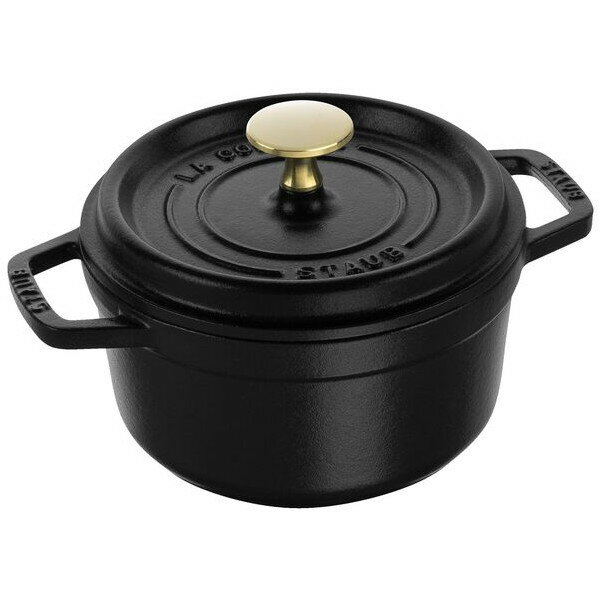 staub ���ȥ��� �ԥ� �����å� �� 16cm IH�б� �֥�å�