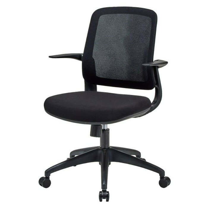 樂天商城 - 井上金庫 オフィス チェア メッシュチェア CKE-74A W671×D535×H880〜970 SH440〜530 肘付