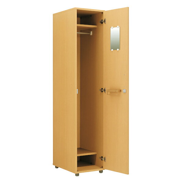 井上金庫 木製ロッカー FJS-Z1 シングルロッカー増連 W395 D570 H1860 介護・福祉施設向け