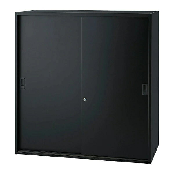 井上金庫 IC書庫 D450 2枚引違い IC-0909S BK W900 D450 H900 ブラック