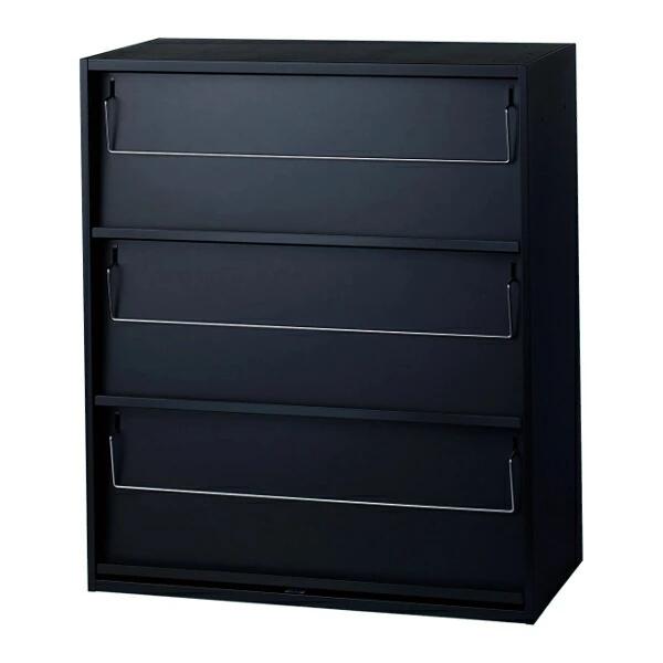 樂天商城 - 井上金庫 IC書庫 D450 雑誌架 IC-0910MR BK W900 D450 H1050【受注品】 ブラック