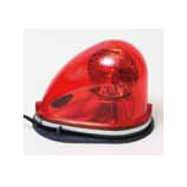 三ツ星貿易 DC12V 24V兼用 LED車載型回転灯 STMBL-LED 赤色 レッド