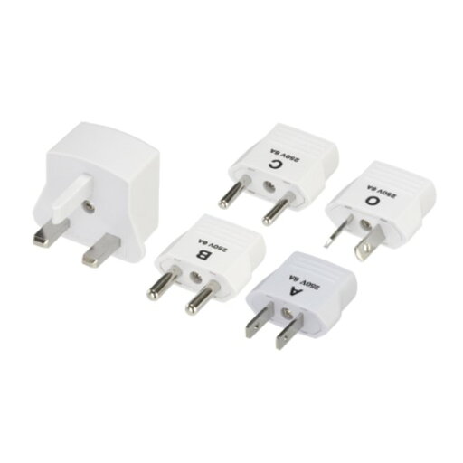 \ポイント5倍/ ヤザワ 海外用電源プラグセット A・B・C・O・BFタイプ 5個セット HPS5 【送料無料】 \ポイント5倍/ ヤザワ 海外用電源プラグセット A・B・C・O・BFタイプ 5個セット HPS5 【送料無料】