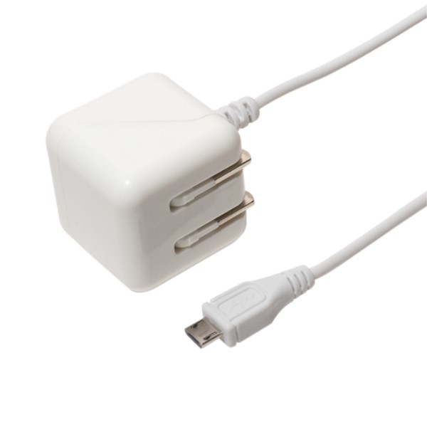 ミヨシ microUSB-ACアダプタ 2.1A出力 0.5m ホワイト IPA-MC01/WH 急速充電対応 USB 充電器 アダプタ PSE認証 送料無料