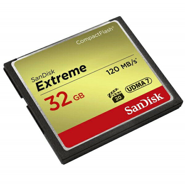サンディスク CFカード 32GB EXTREME 120MB/s UDMA7対応 SDCFXSB-032G-G46 コンパ...