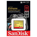 サンディスク CFカード 32GB EXTREME 120MB/s UDMA7対応 SDCFXSB-032G-G46 コンパクトフラッシュ メモリーカード SanDisk 海外リテール メール便送料無料 3