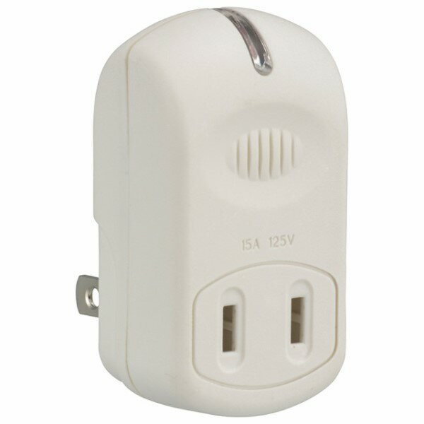 Rakuten - 電源タップ 強力雷ガードタップ 1個口 ホワイト OHM 00-5090 HS-TM1MK3PBT-W OAタップ コンセントタップ テーブルタップ 【送料無料】