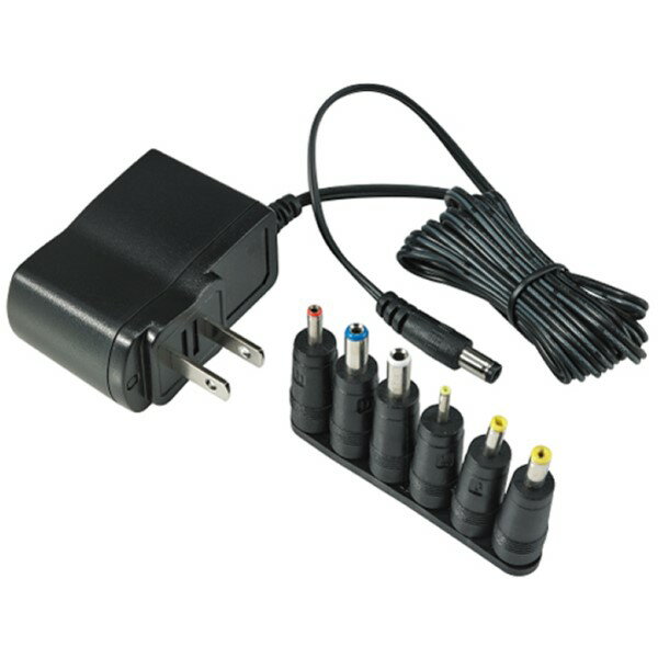 ELPA マルチACアダプター 6V ACD-060S 電圧変換 変換プラグ スイッチング式アダプター 【送料無料】