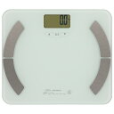 体重体組成計 強化ガラス仕様 ホワイト OHM 08-3923 OHM...(4)