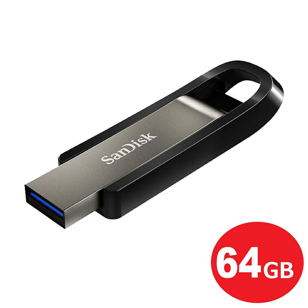 TfBXN USB3.2tbV 64GB Gen1 EXTREMEGO 100MB/s SDCZ810-064G-G46 USB SanDisk COe[ [֑