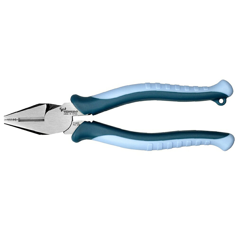 ツノダ パワーペンチ 175mm DIY 工具 ツール PW-103DG 【メール便送料無料】