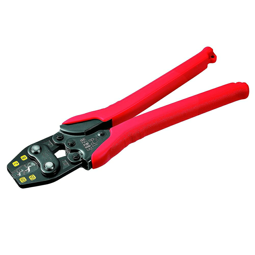 ツノダ 圧着工具 裸圧着端子・裸圧着スリーブ （JIS） 1.25/2/5.5/8mm DIY 工具 ツール2 TP-8 【メール便送料無料】