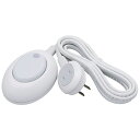 ELPA フットスイッチ 2m 足元でON/OFF ホワイト WFS-200BW 電源タップ OAタップ コンセントタップ 【送料無料】