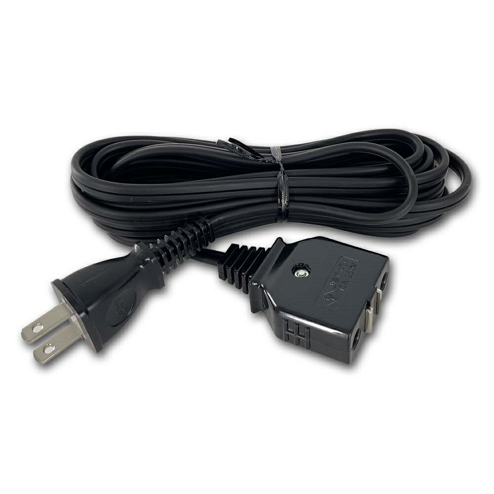 ELPA ホットプレート用コード 15A 3m ピッチ27mm マグネットコード WP-M15BBK 【送...