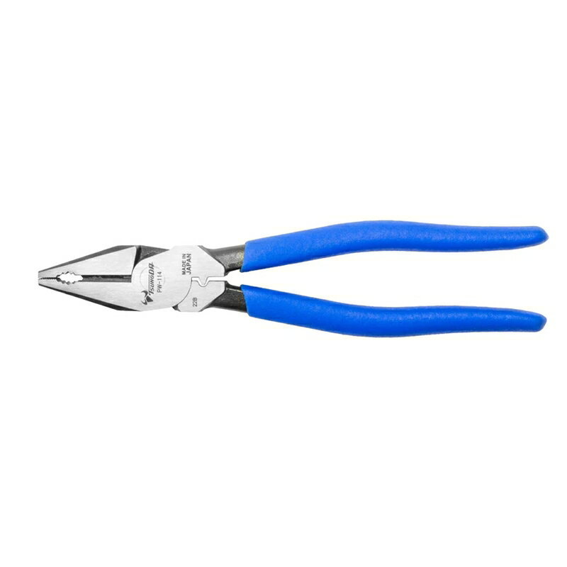 Rakuten - ツノダ 電工パワー万能ペンチ 圧着機能付 200mm DIY 工具 ツール PW-114 【メール便送料無料】