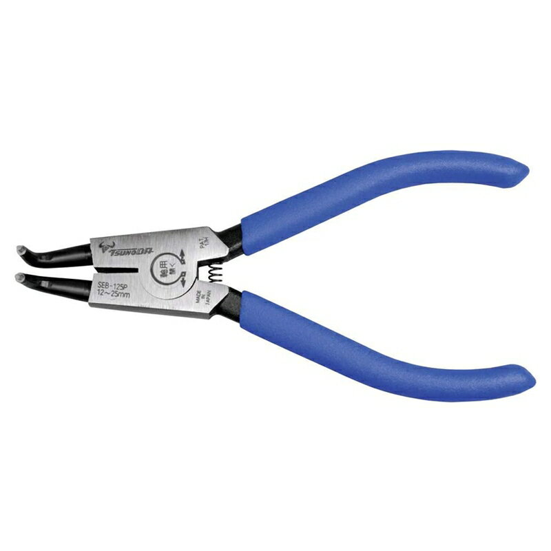 樂天商城 - ツノダ スナップリングプライヤー軸用曲 バネ付 175mm DIY 工具 ツール SEB-175P 【メール便送料無料】