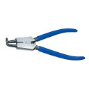 ツノダ スナップリングプライヤー軸用曲 バネ付 300mm DIY 工具 ツール SEB-300P 【メール便送料無料】