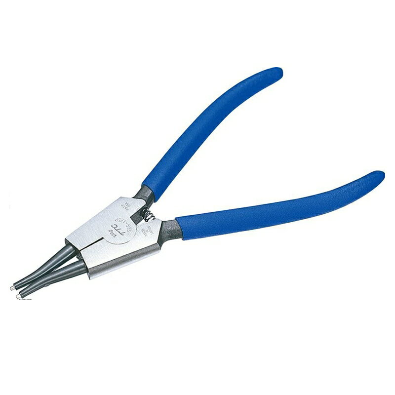 樂天商城 - ツノダ スナップリングプライヤー軸用直 バネ付 175mm DIY 工具 ツール SES-175P 【メール便送料無料】