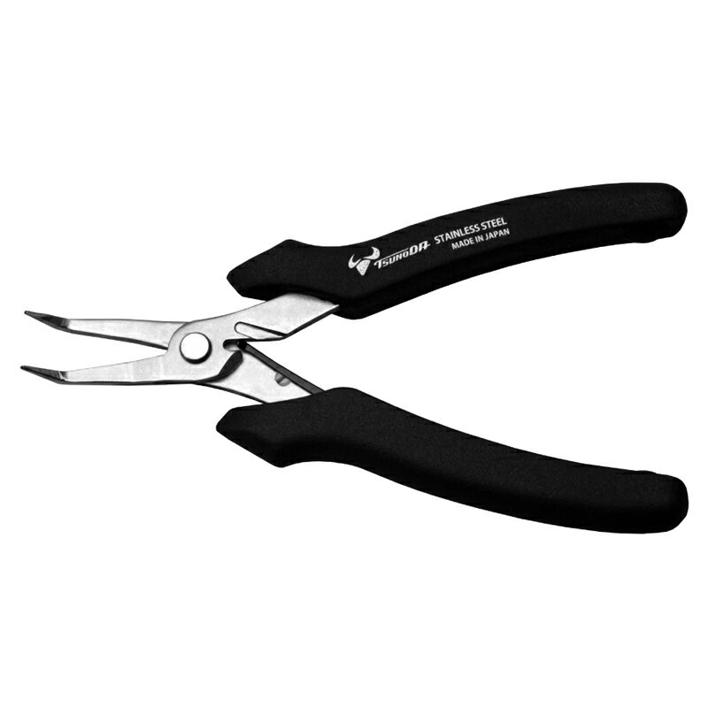 ツノダ ステンレス先曲リードペンチ 140mm DIY 工具 ツール SPB-140 【メール便送料無料】