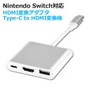 エール ニンテンドースイッチ対応 HDMI変換アダプタ Type-C to HDMI変換機 スイッチドック＋USB充電 HDMIケーブル付 YSWITCH-TYPECHDMI-SV 送料無料